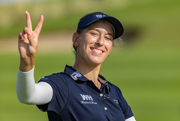 Dubai’s Chiara Noja soars up the leaderboard at Aramco Saudi Ladies